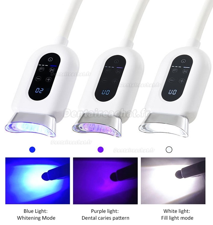 Lampe de blanchiment dentaire LED Bonin BM01-C pour fauteuil dentaire (lumière tricolore)